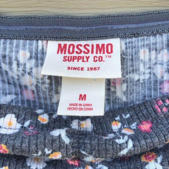 MOSSIMO | off shoulder grey crop top - Picture 2 of 5